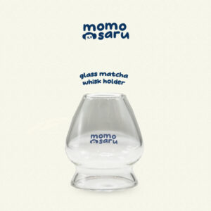 Glass Matcha Whisk Holder by Momosaru